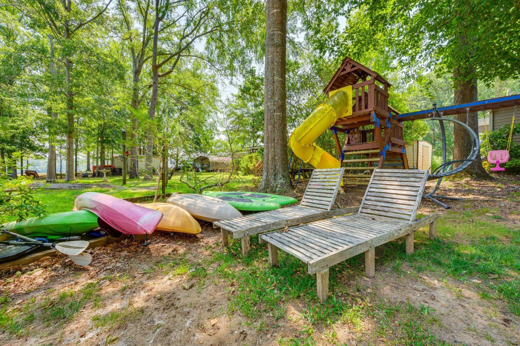 Lake Sinclair Crooked Creek Cottage With Fire Pit! Eatonton Kültér fotó